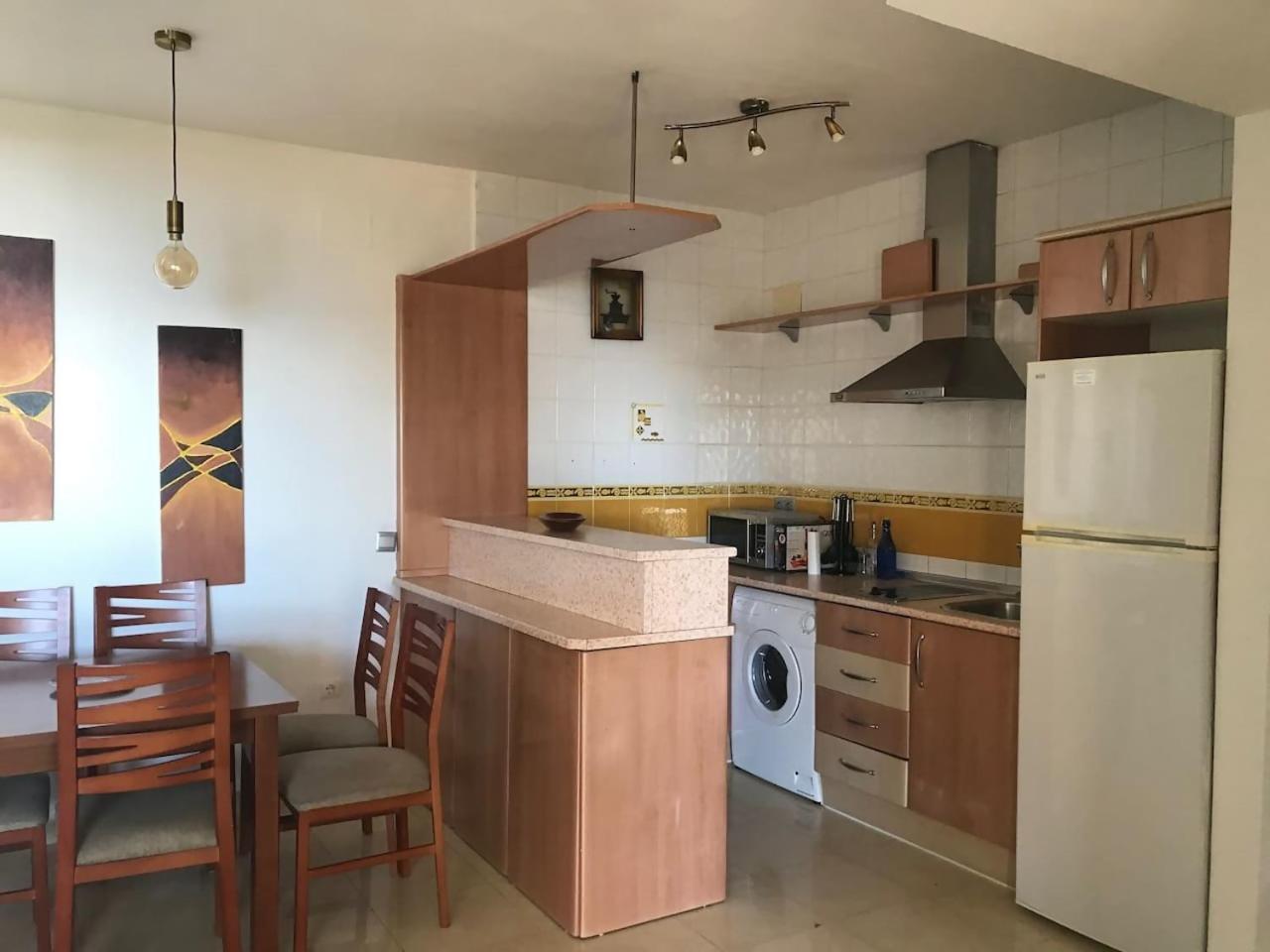 Espectacular Residencial En 1A Linea Con Piscina Apartment Бенахарафе Екстериор снимка