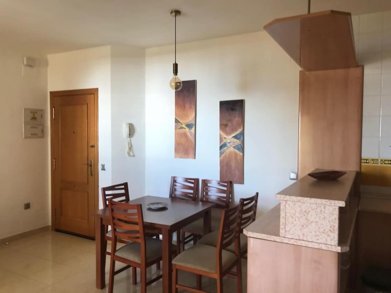 Espectacular Residencial En 1A Linea Con Piscina Apartment Бенахарафе Екстериор снимка